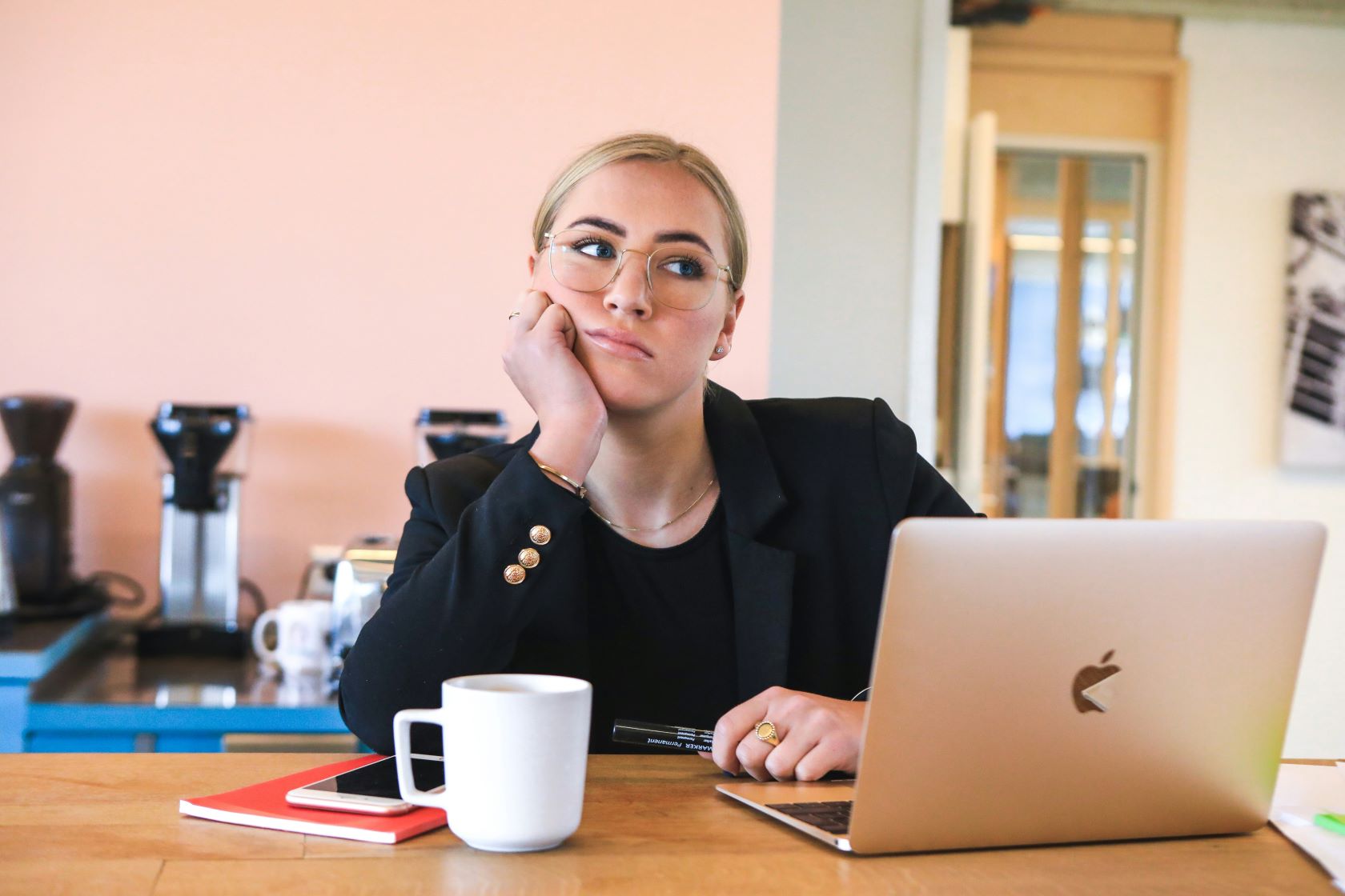 frustrated women on a video call